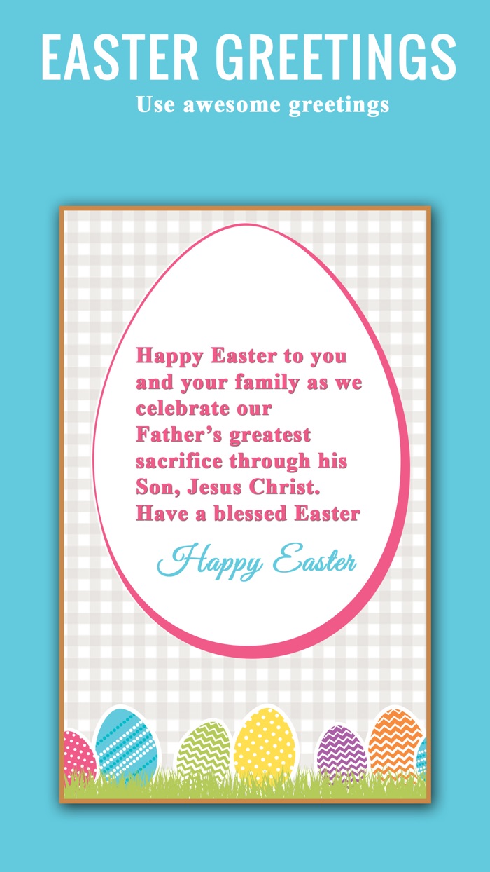 复活节快乐贺卡和明信片应用程序