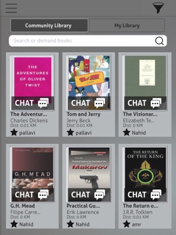 Gutenberg's community books screenshot 2