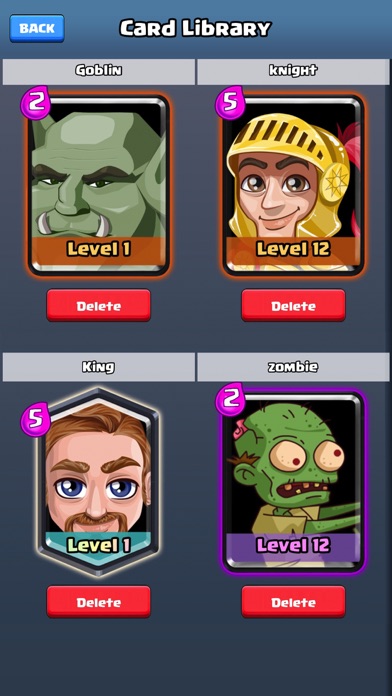 clash royale card maker front