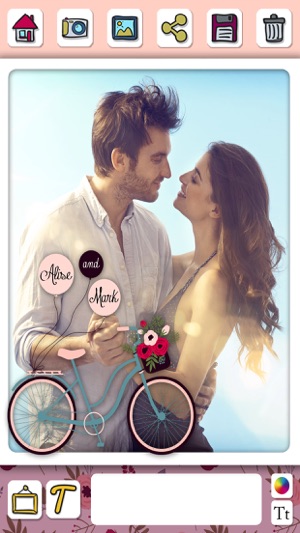 Wedding frames – romantic love photo album editor(圖5)-速報App