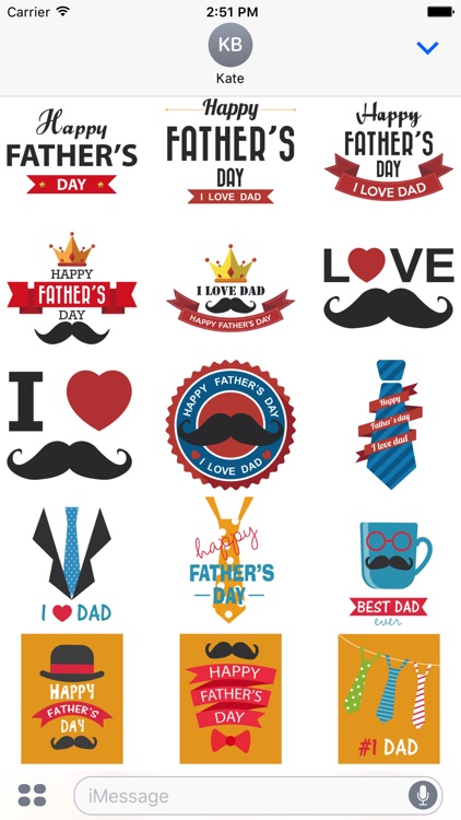 Father's Day Stickers