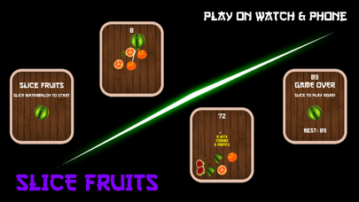 Slice Fruits For Watch Screenshot 1