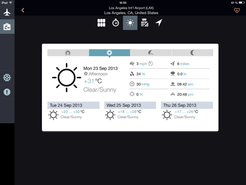 FlightHero -> Worldwide and local Flight Status Tracking with Airports Delays and Weather data for Airline flights Travel