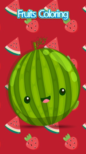 Coloring Book for Kids Fruits Splash Painting Game(圖1)-速報App