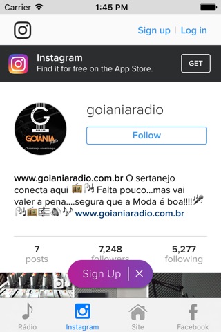 Goiânia Rádio screenshot 2