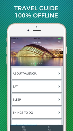 Valencia Travel Guide with Offline Street Map(圖1)-速報App