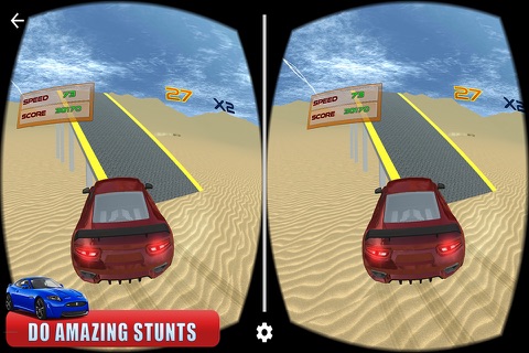 VR Real Car Drifting : Dubai Desert Race Pro screenshot 2