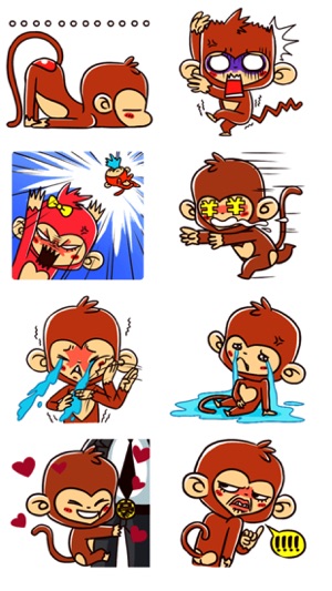 Monkeys Emoji(圖2)-速報App