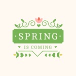 Spring Is Coming Stickers