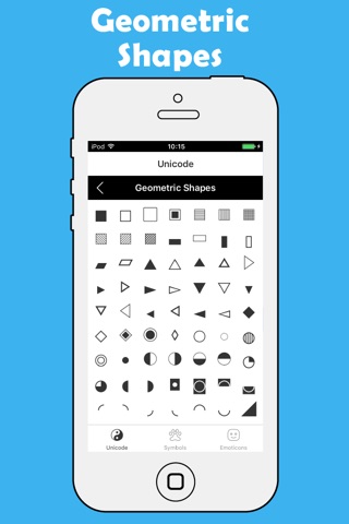 Symbol Pad & Icons for Texting screenshot 2