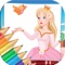 Best princess coloring book for girls