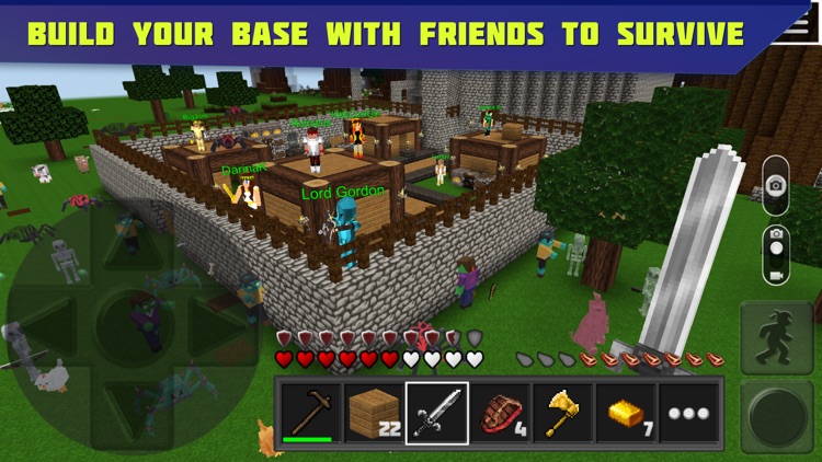 Planet of Cubes Survival Games screenshot-3