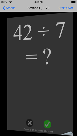 Simple Division - Table