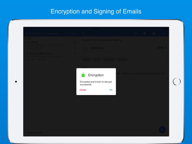 Inky - Secure Email Screenshot