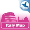 意大利离线旅游地图.