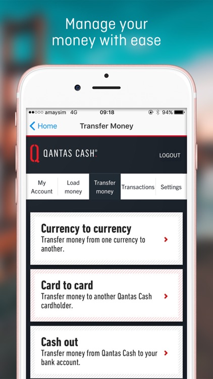 qantas travel money app