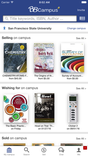 BBCampus - Buy & Sell Textbooks on Campus, No Fee(圖1)-速報App