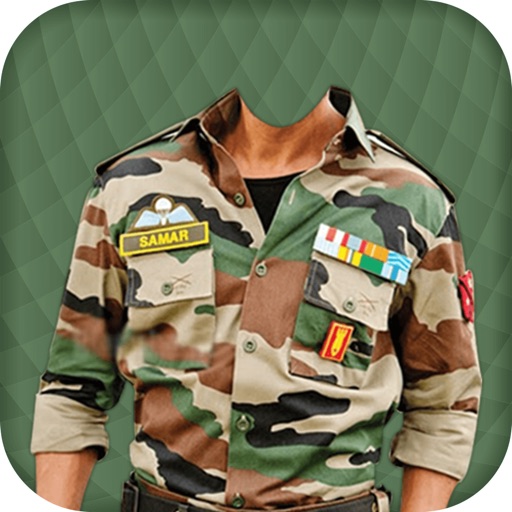 Army Suit Photo Montage Maker