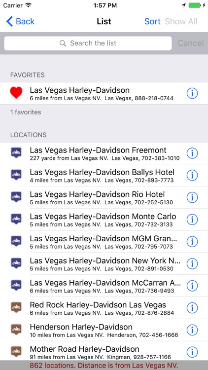 H-D Dealer Locations screenshot-4