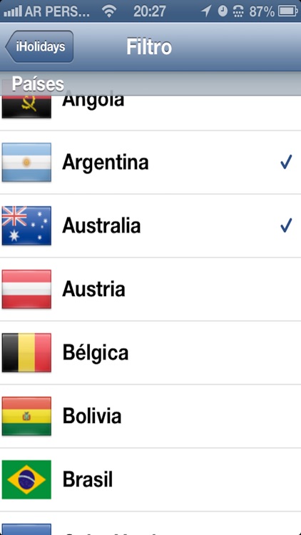 iHolidaysCalendar screenshot-4