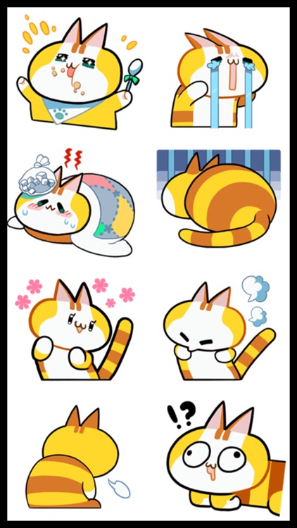 Crazy Cat Sticker Pack