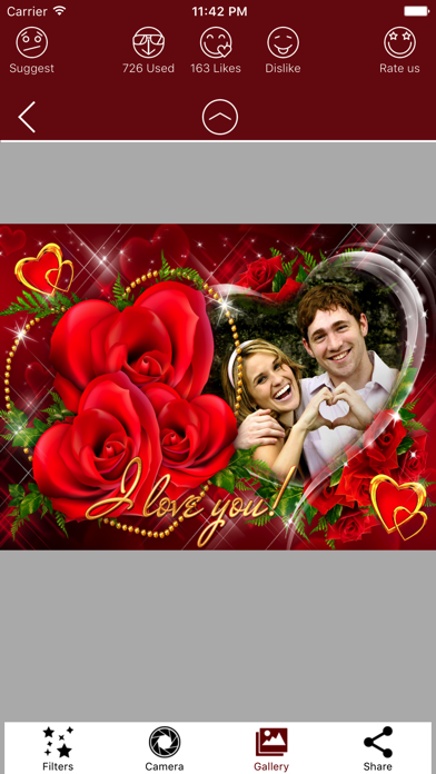 How to cancel & delete Valentines Day Photo Frames - Lovers Couple Family from iphone & ipad 3