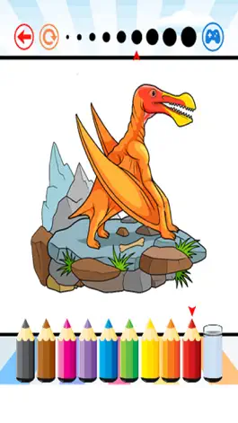 Game screenshot Dinosaurs2 Coloring Book - Activities for Kid mod apk