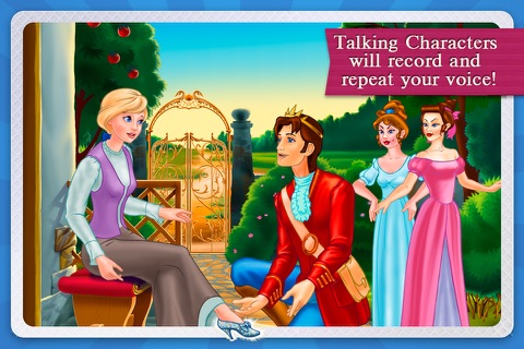 Cinderella Fairy Tale Dress Up and Storybook HD screenshot 3