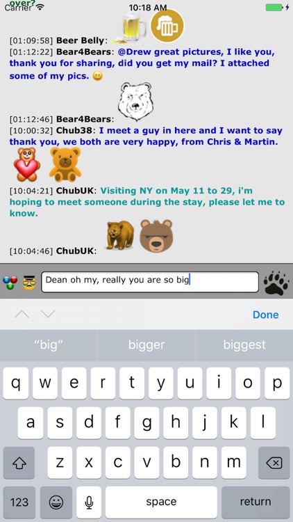 Bear Chat - Gay bears dating app. screenshot-3