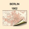 Berlin 1902. Historical map.