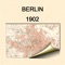 Old map of Berlin and vicinity in Germany by Wagner & Debes, Leipzig