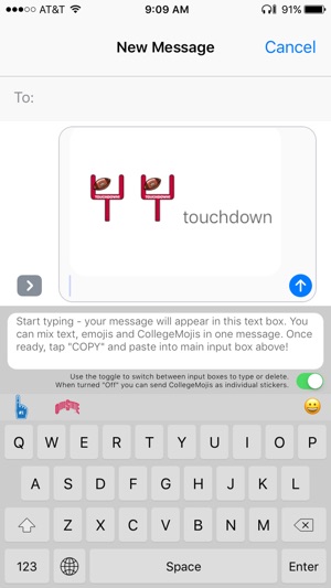 CollegeMoji : College Emojis and Sticker Keyboard(圖5)-速報App