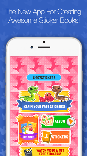 Dino Album Stickers Factory Game(圖3)-速報App