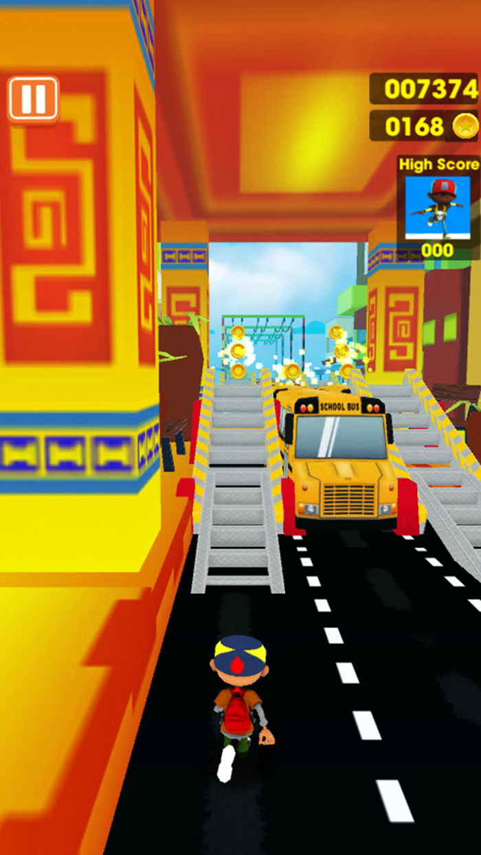 Train Surfers  Runer Dash On Road