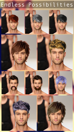 Male Hair Photo Editor Macho On The App Store