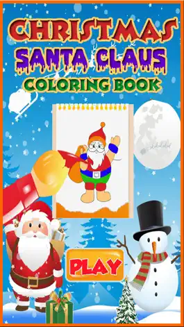 Game screenshot Santa Claus coloring pages mod apk