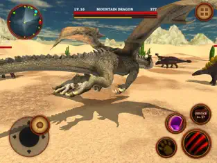 Skærmbillede 5 Dragon VS Dinosaurs Simulator - Monster Survival iphone