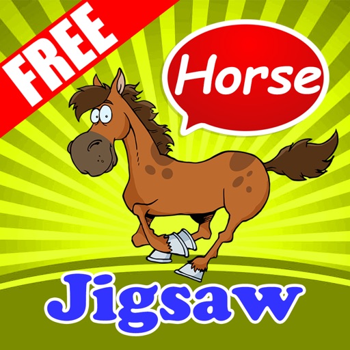 Everyday Easy Horse Photo Jigsaw Puzzles Free iOS App