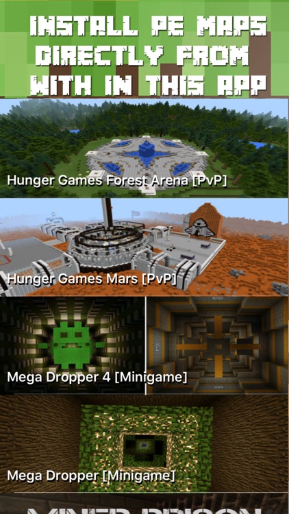 Maps for Minecraft PE FREE - One Touch Install