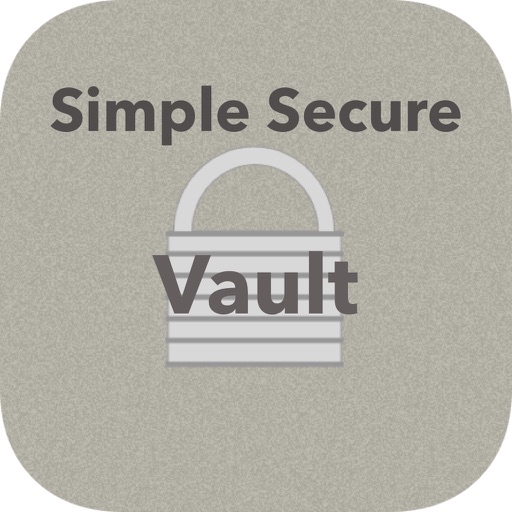 Simple Secure Vault iOS App