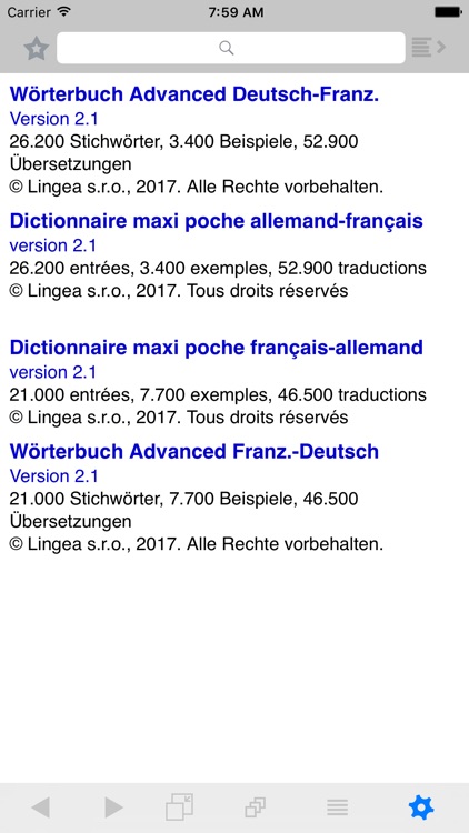 Lingea German-French Advanced Dictionary