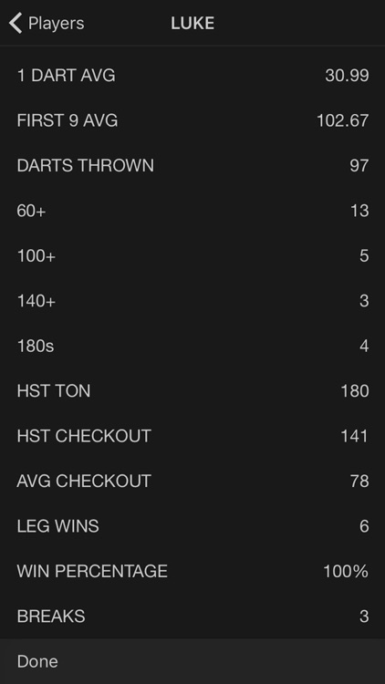 X01 Darts Scoreboard screenshot-4