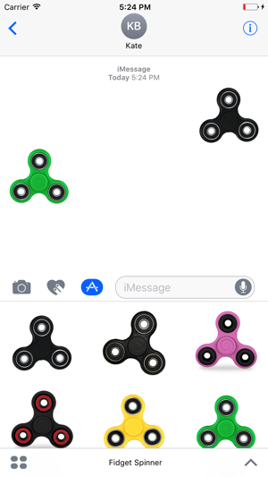 Fidget Spinner Stickers