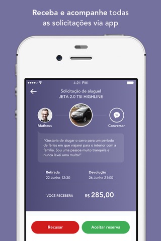 moObie - Aluguel de carros screenshot 3