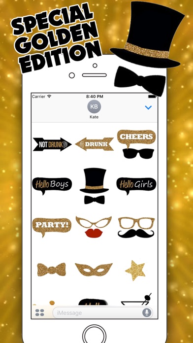 Party People for iMessageのスクリーンショット2 Party People for iMessageのスクリーンショット2