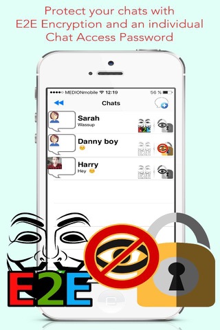 BotherMe&U Safe Messenger+ screenshot 2