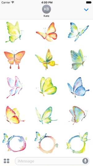 Watercolor Butterflies