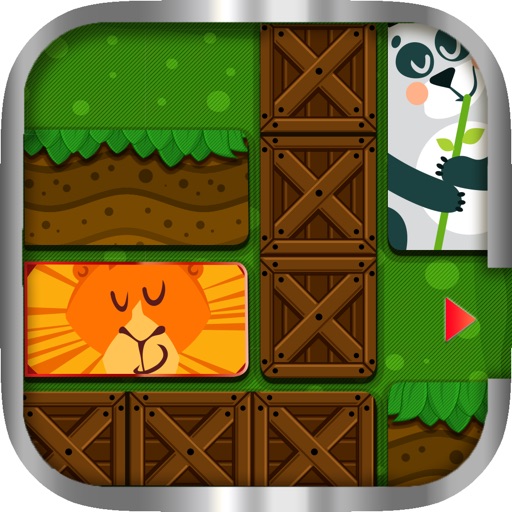 Move Wild Animal Block Out iOS App