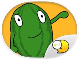 Melonman V.1 Emoji Stickers for iMessage