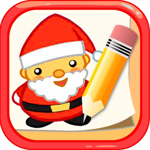 How to Draw Merry Christmas : Drawing and Coloring Icon